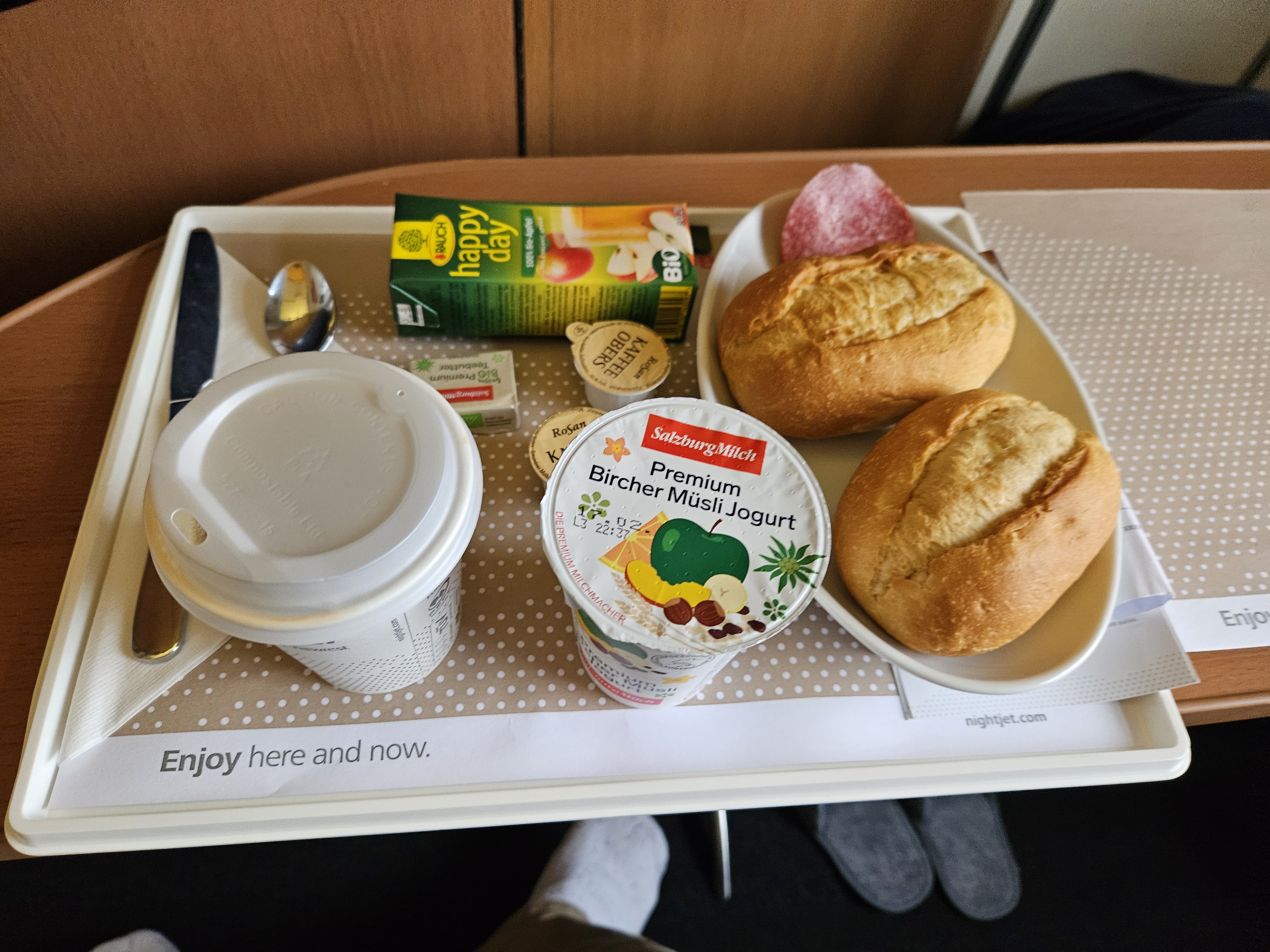 ÖBB breakfast