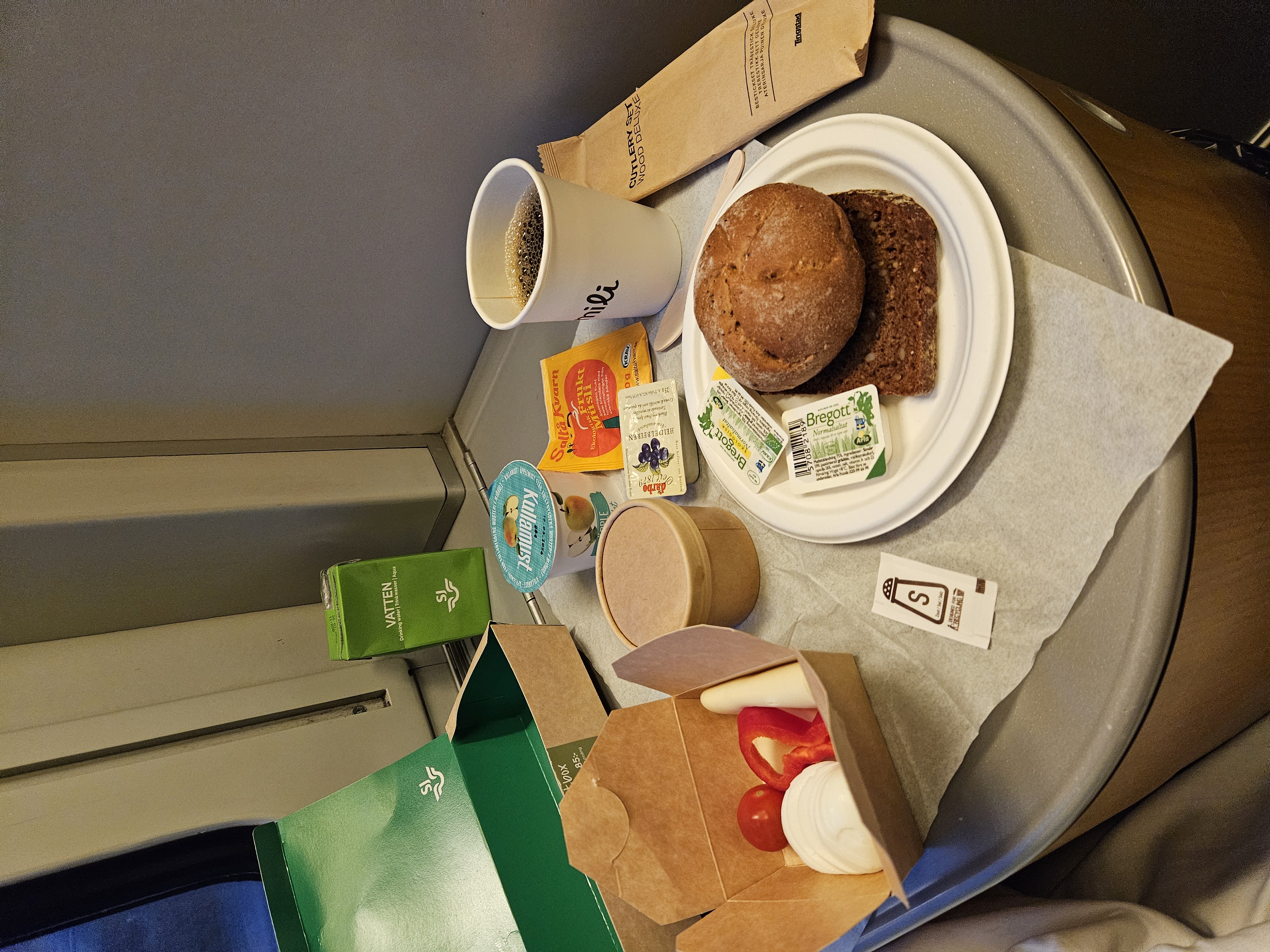 SJ breakfast